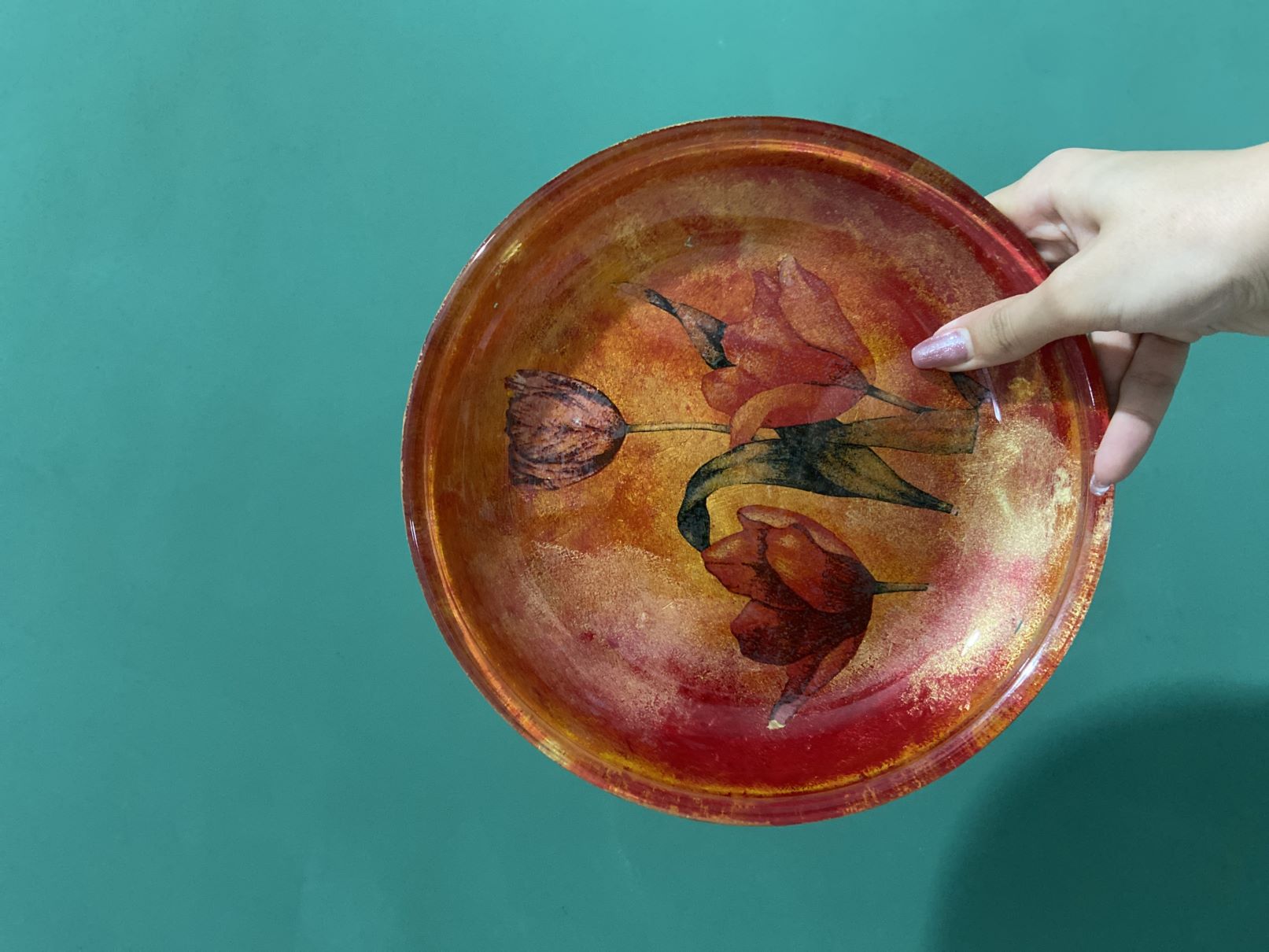 بشقاب دست ساز